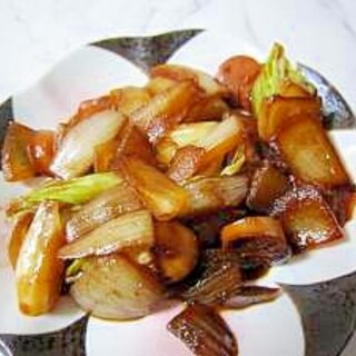 野菜の焼タレ炒め